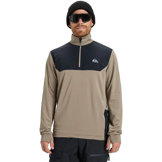 Quiksilver Early Start half zip fleece