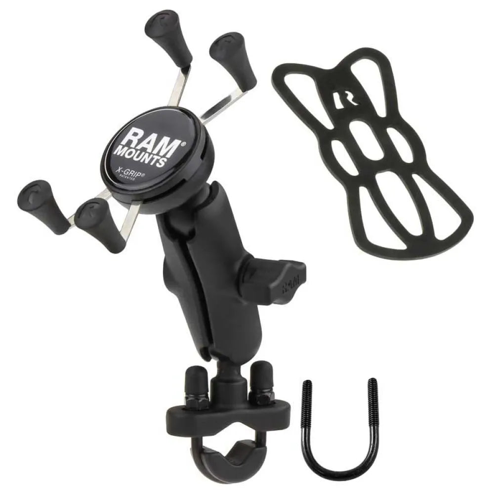 Ram mounts Rail U-Bolt Mount Universal X-Grip phone support