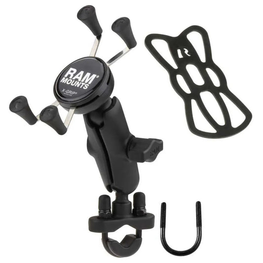 Ram mounts Rail U-Bolt Mount Universal X-Grip phone support