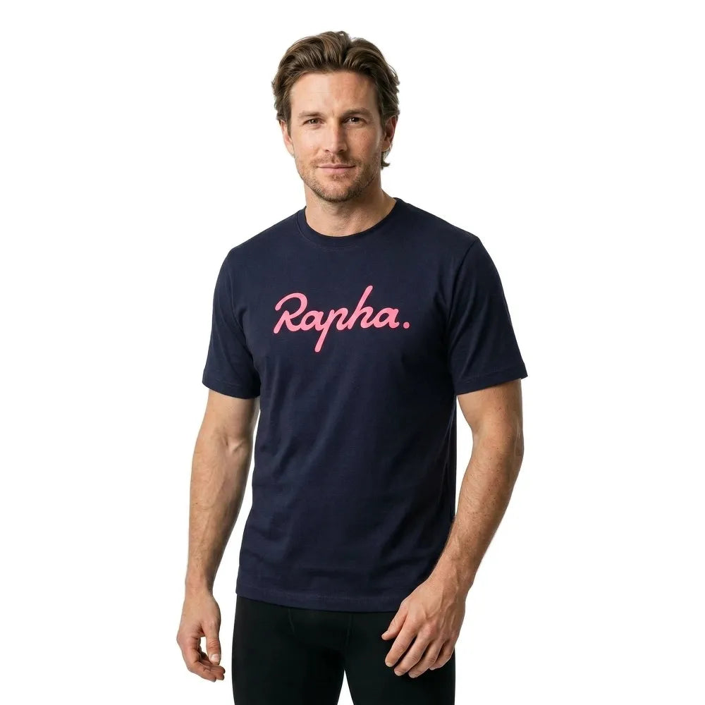 Rapha Cotton Large Logo short sleeve T-shirt