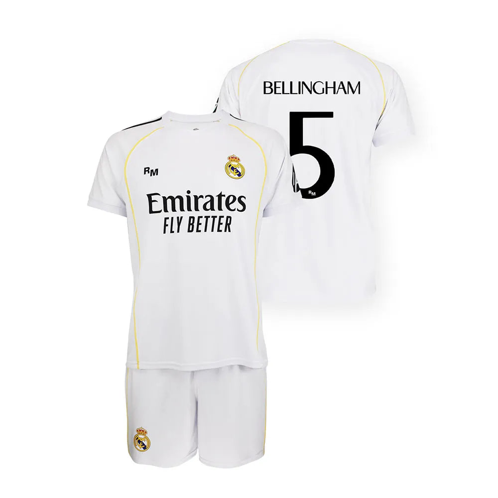 Real madrid 25/26 Bellingham home short sleeve set