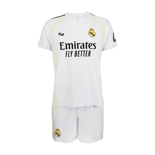 Real madrid 25/26 home short sleeve Junior Set