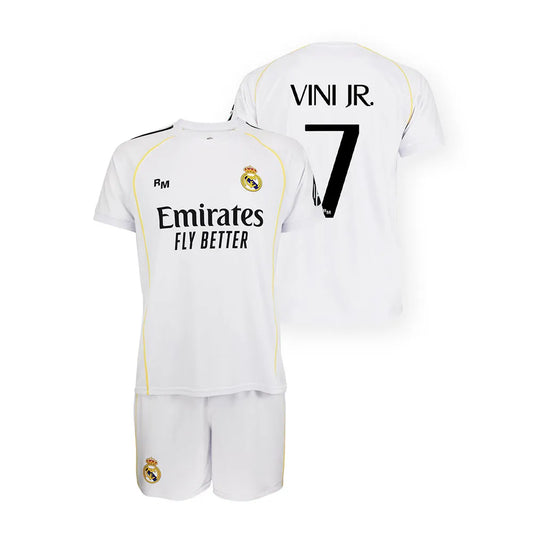 Real madrid 25/26 Vinicius home short sleeve set