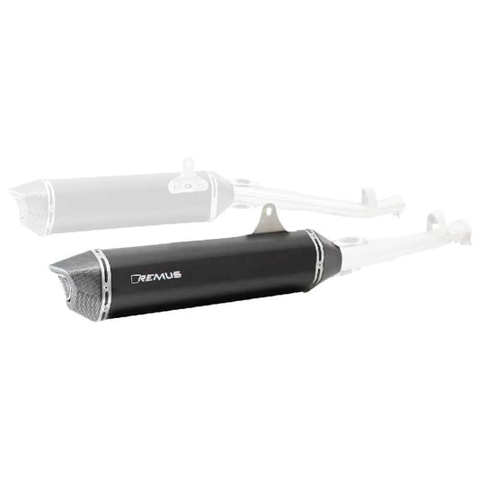 Remus Black Hawk BMW K1600 GT/GTL Homologated Slip On Muffler refurbished
