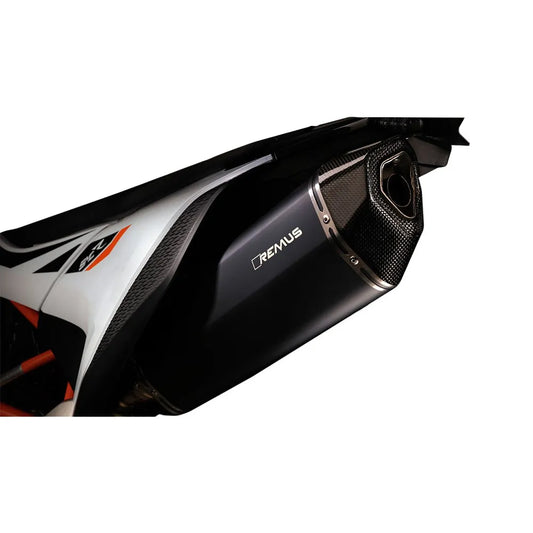 Remus Black Hawk Stainless Steel 690 SMC-R/690 Enduro R 19-20 Homologated Slip On Muffler
