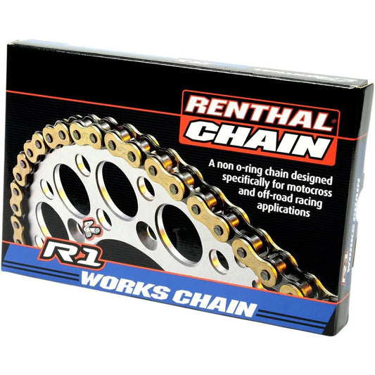 Renthal 420R1 MX Circlip Non O Ring Offroad Works chain