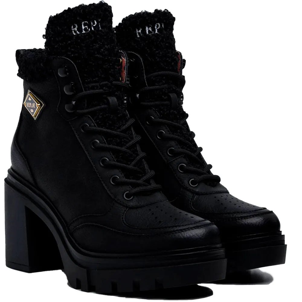 Replay Jen Rombus heel booties