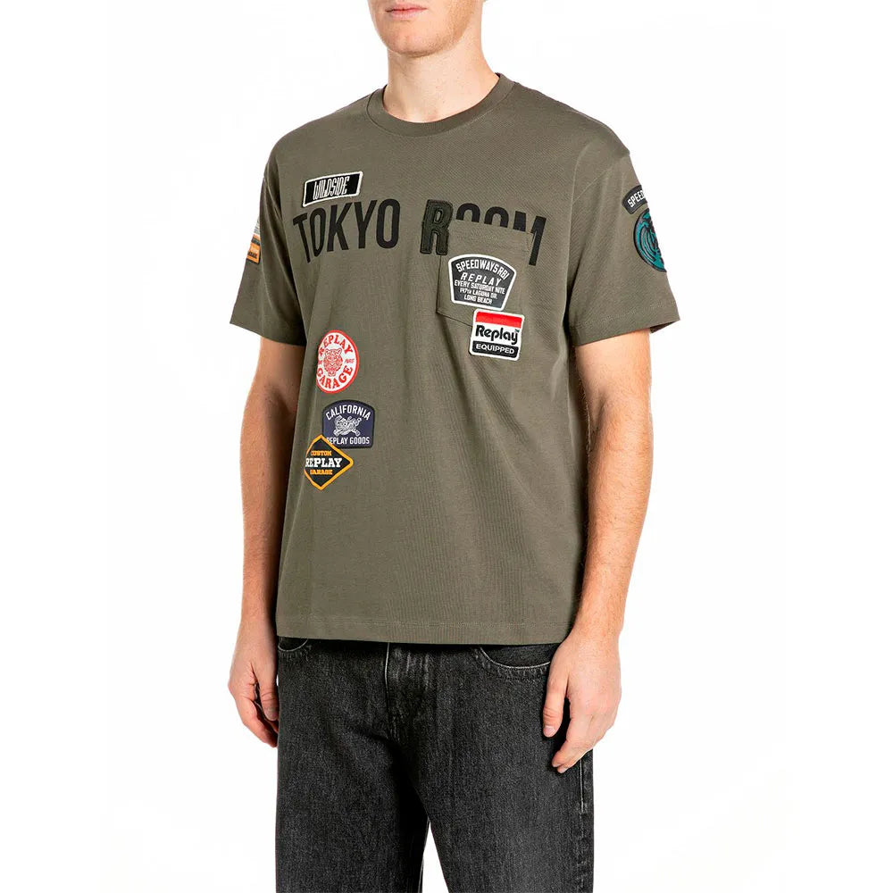 Replay M13MA.000.7242KW short sleeve T-shirt