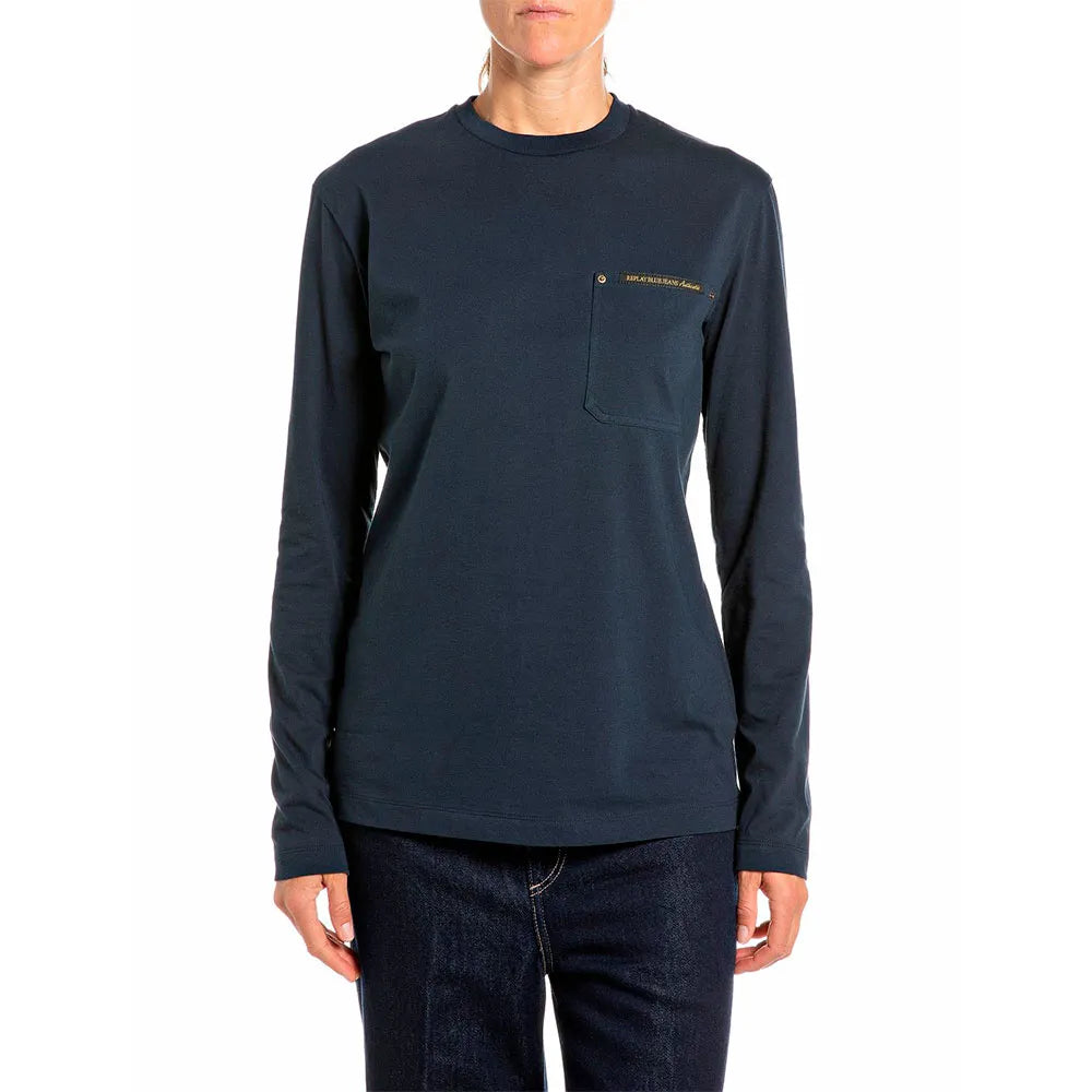 Replay W001Y.000.00QMJ long sleeve T-shirt