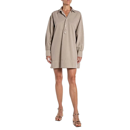 Replay W9235 .000.85530G long sleeve short dress