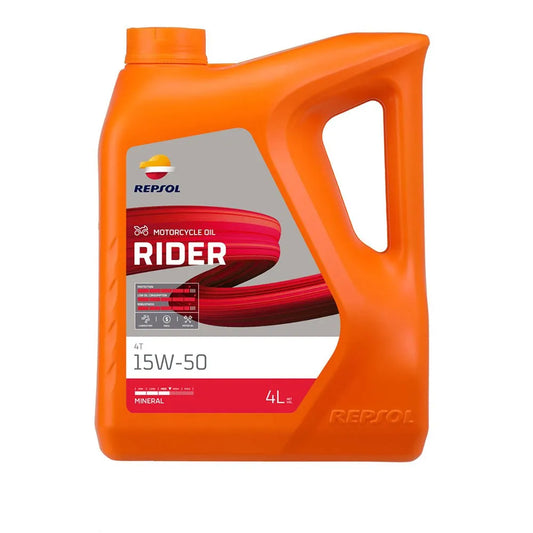 Repsol Rider 4T 15W-50 4L motor oil