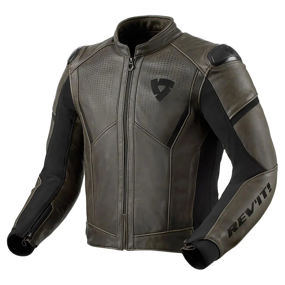 Revit Parallax leather jacket
