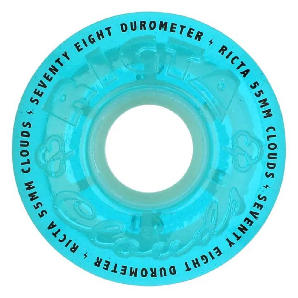 Ricta Clouds transparent blue gitd 78a Wheel