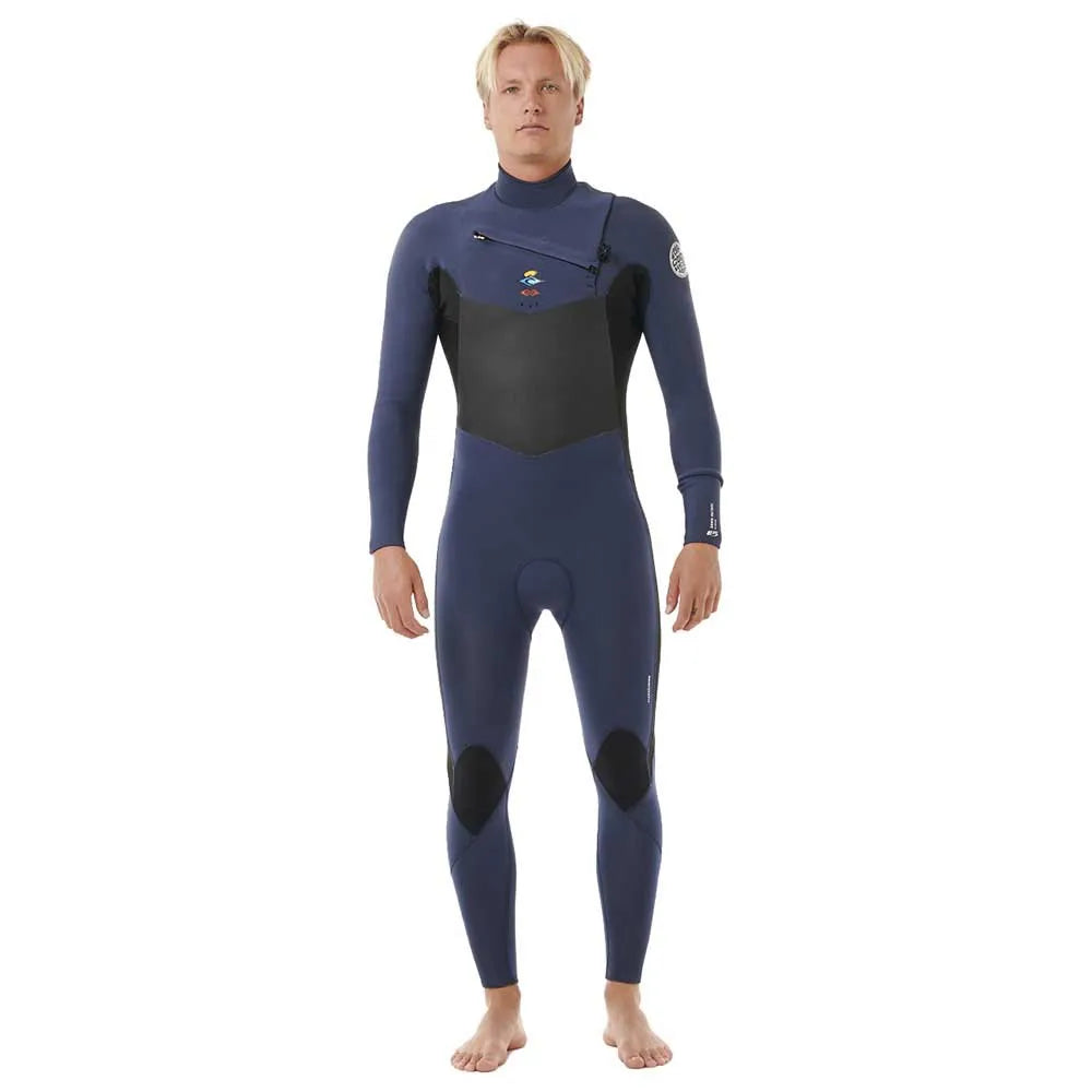 Rip curl Dawn Patrol 3/2 mm GB St long sleeve chest zip neoprene suit