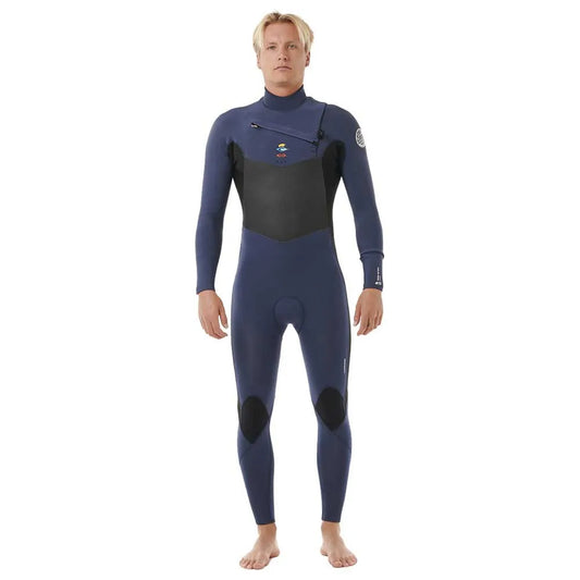 Rip curl Dawn Patrol 3/2 mm GB St long sleeve chest zip neoprene suit