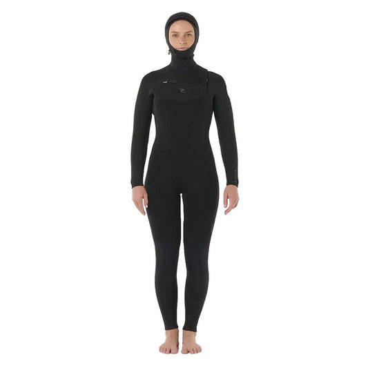 Rip curl Dawn Patrol H 6/4 mm Woman Long Sleeve Chest Zip Hooded Neoprene Suit