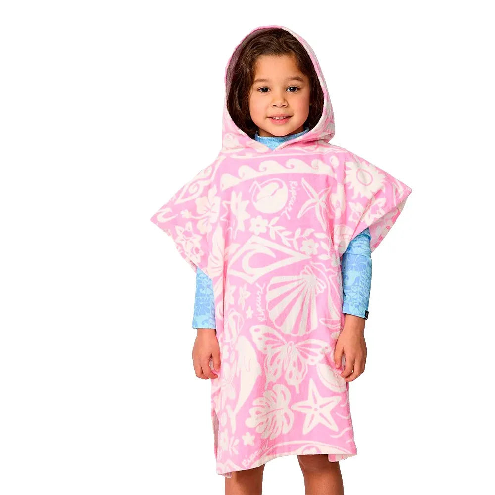 Rip curl Mixed Snap Cotton poncho