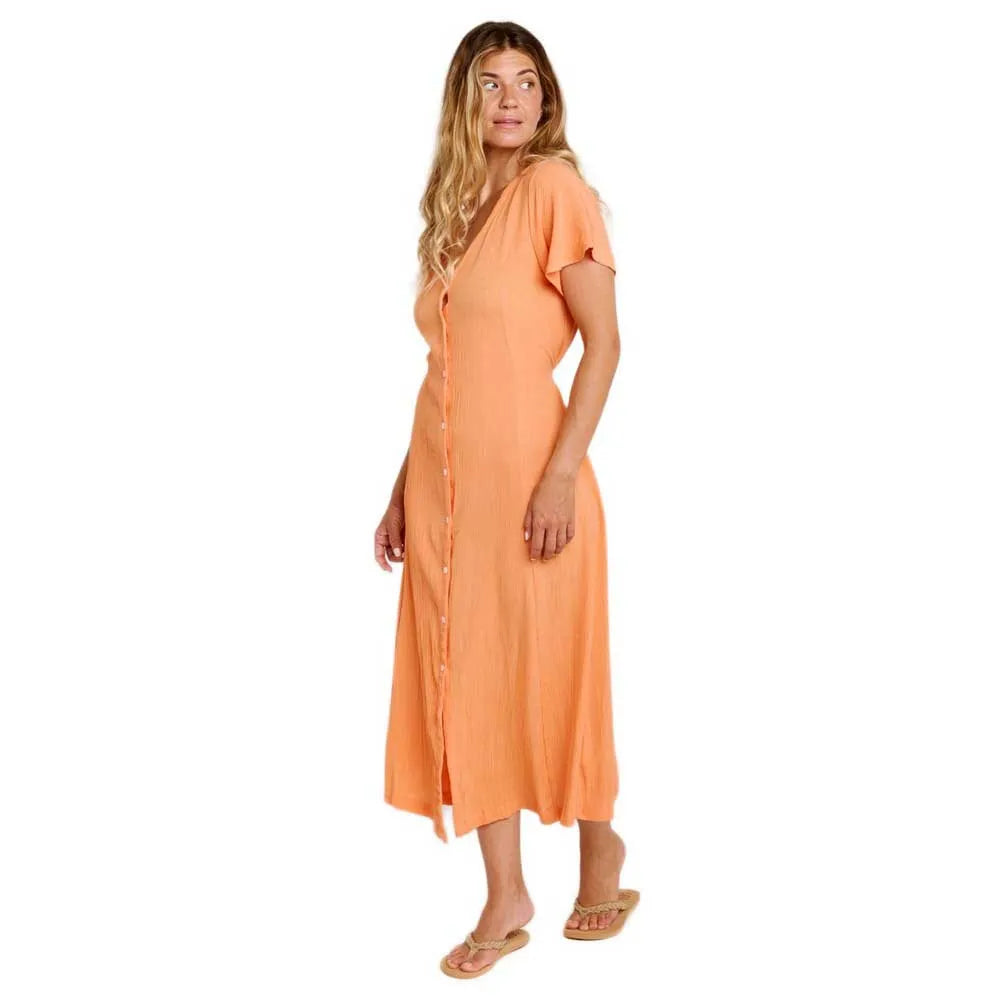 Rip curl Molokaï short sleeve midi dress