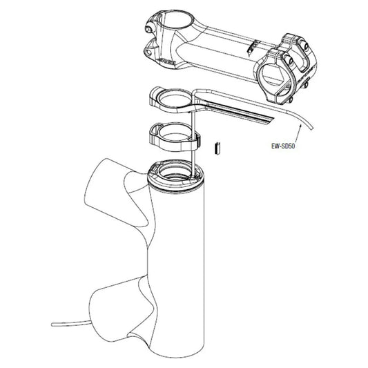 Ritchey Press Fit Res 1 1/8-1 1/5 Logic E steering system
