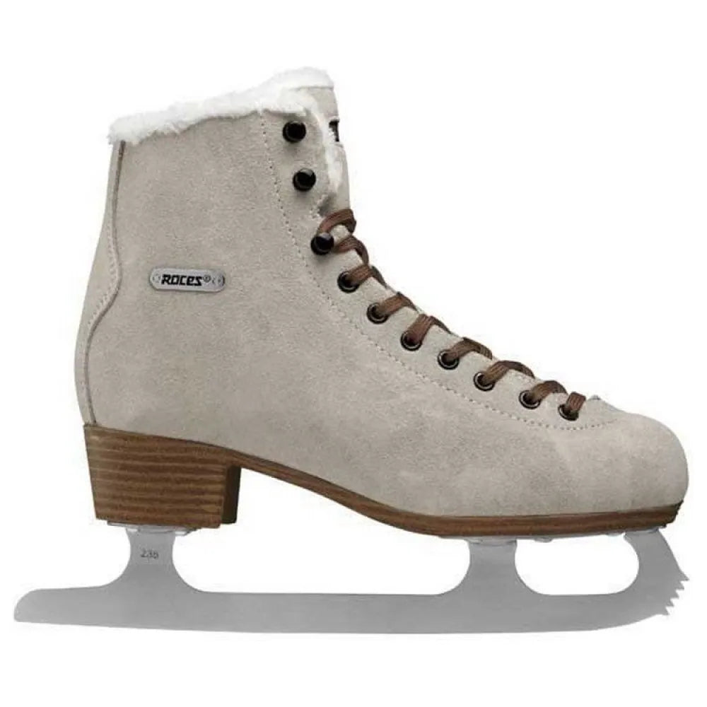 Roces Suede Eco Fur ice skates