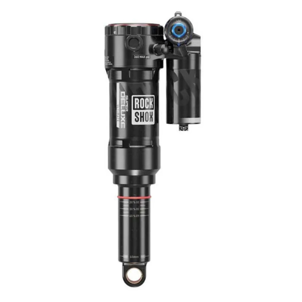 RockShox Super Deluxe Ultimate RC2T Linear Air 0 2 Position Token Reb55/Comp30 Lockout 4 Hydraulic Bottom Trunnion Standard C2 shock absorber