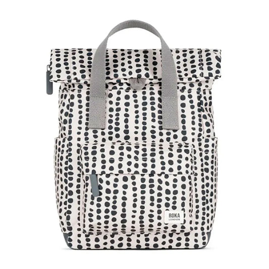 Roka london Canfield B Recycled Canvas backpack