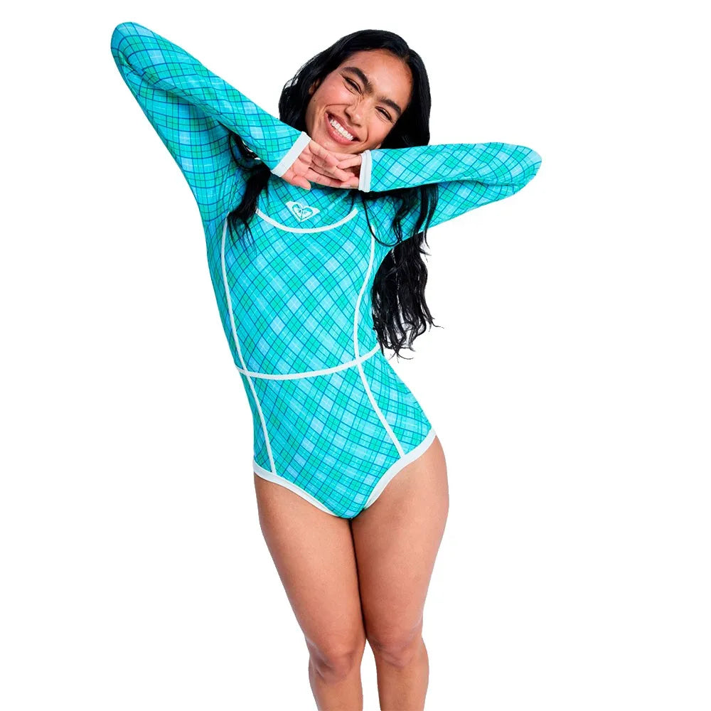 Roxy Go Girl Surf woman long sleeve back zip shorty