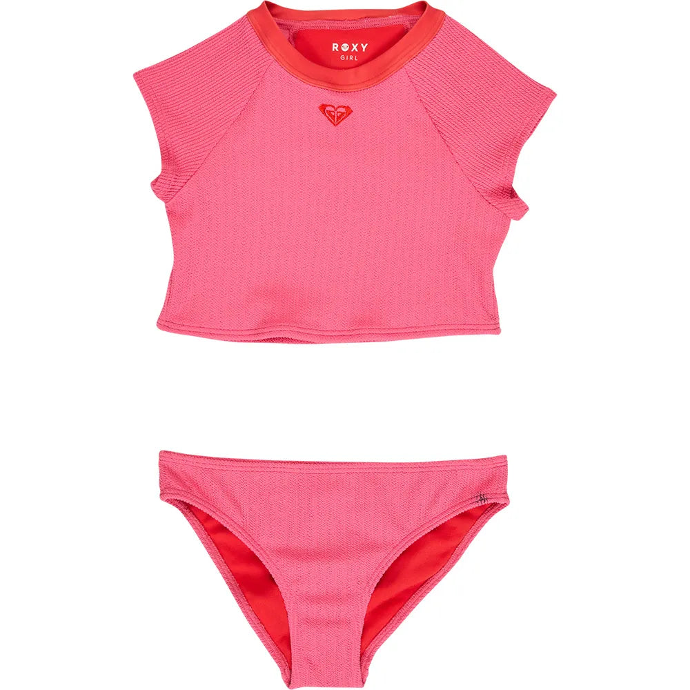 Roxy Set Aruba Crop sleeveless rash guard