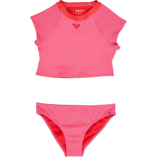 Roxy Set Aruba Crop sleeveless rash guard
