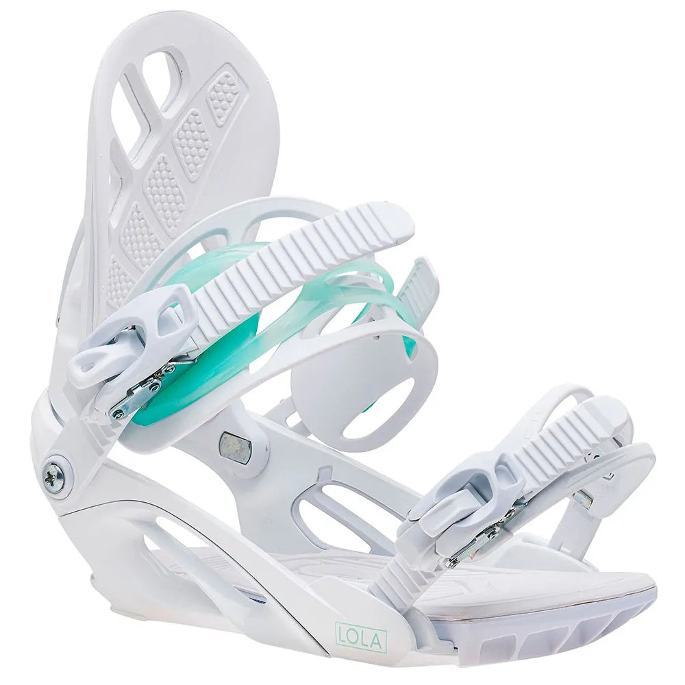 Roxy snowboards Lola woman snowboard bindings