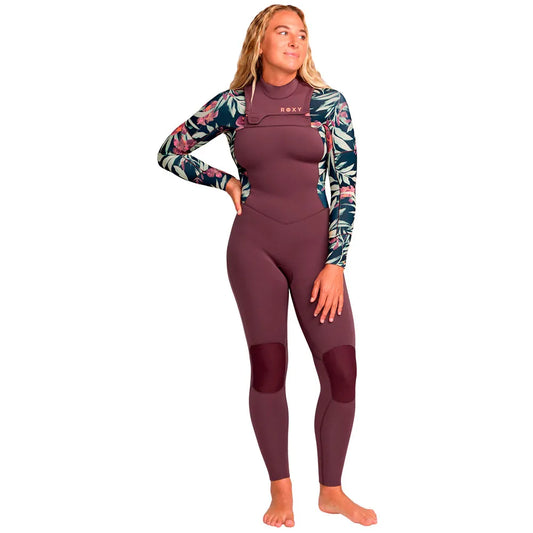 Roxy Swell 4/3 mm Woman Long Sleeve Chest Zip Neoprene Suit