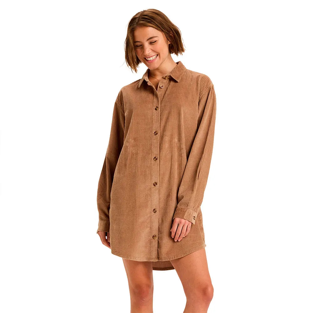 Roxy Wavy Lights long sleeve short dress