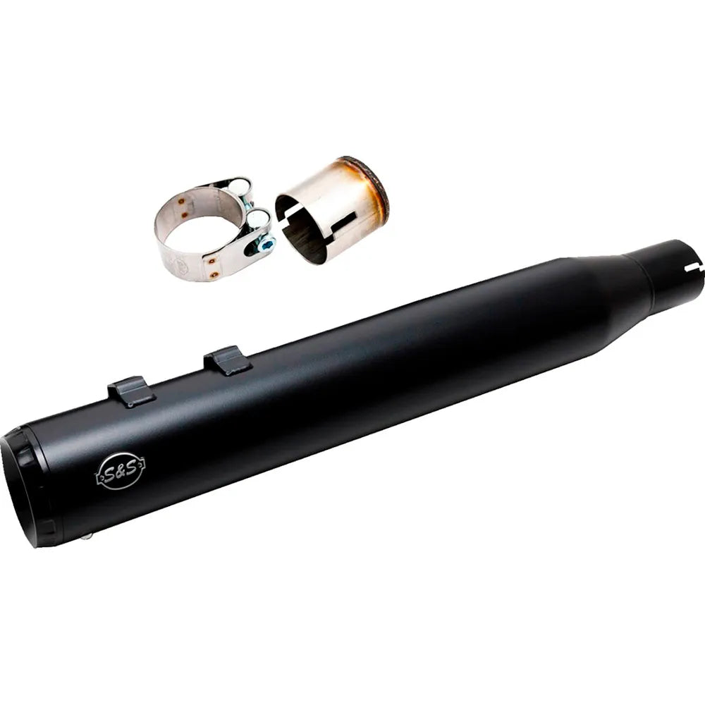 S&s cycle 2in1 4´´ M8 Touring Harley Davidson FLH 1868 ABS 2021/FLHFB 1868 ABS 2023 Not Homologated Muffler