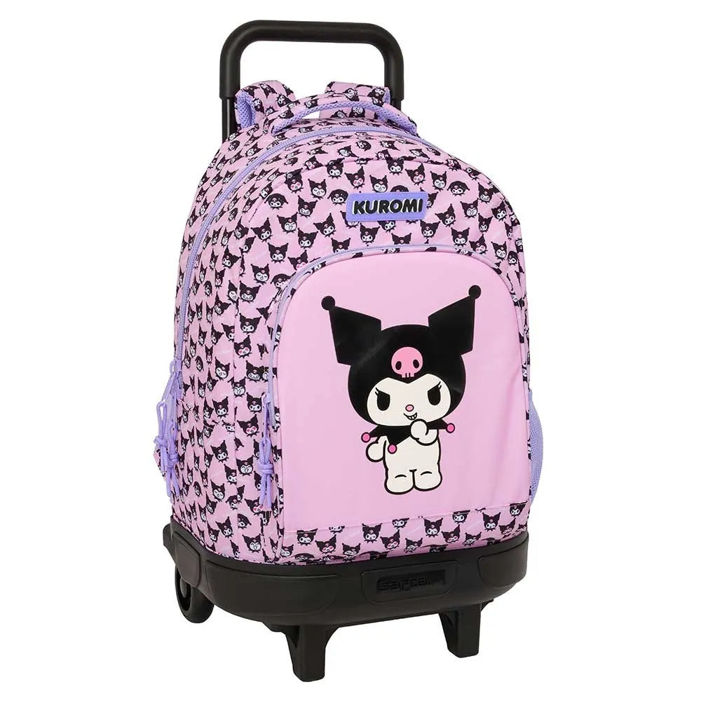 Safta Compact Extraible Kuromi 33L 33x22x45 cm Wheeled Backpack