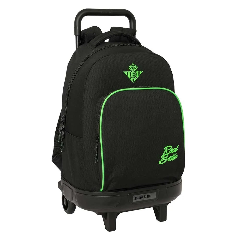 Safta Compact Extraible Real Betis Balompie 33L 45x33x22 cm Wheeled Backpack