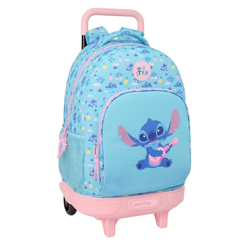 Safta Compact Extraible Stitch Waves 33L 33x22x45 cm Wheeled Backpack