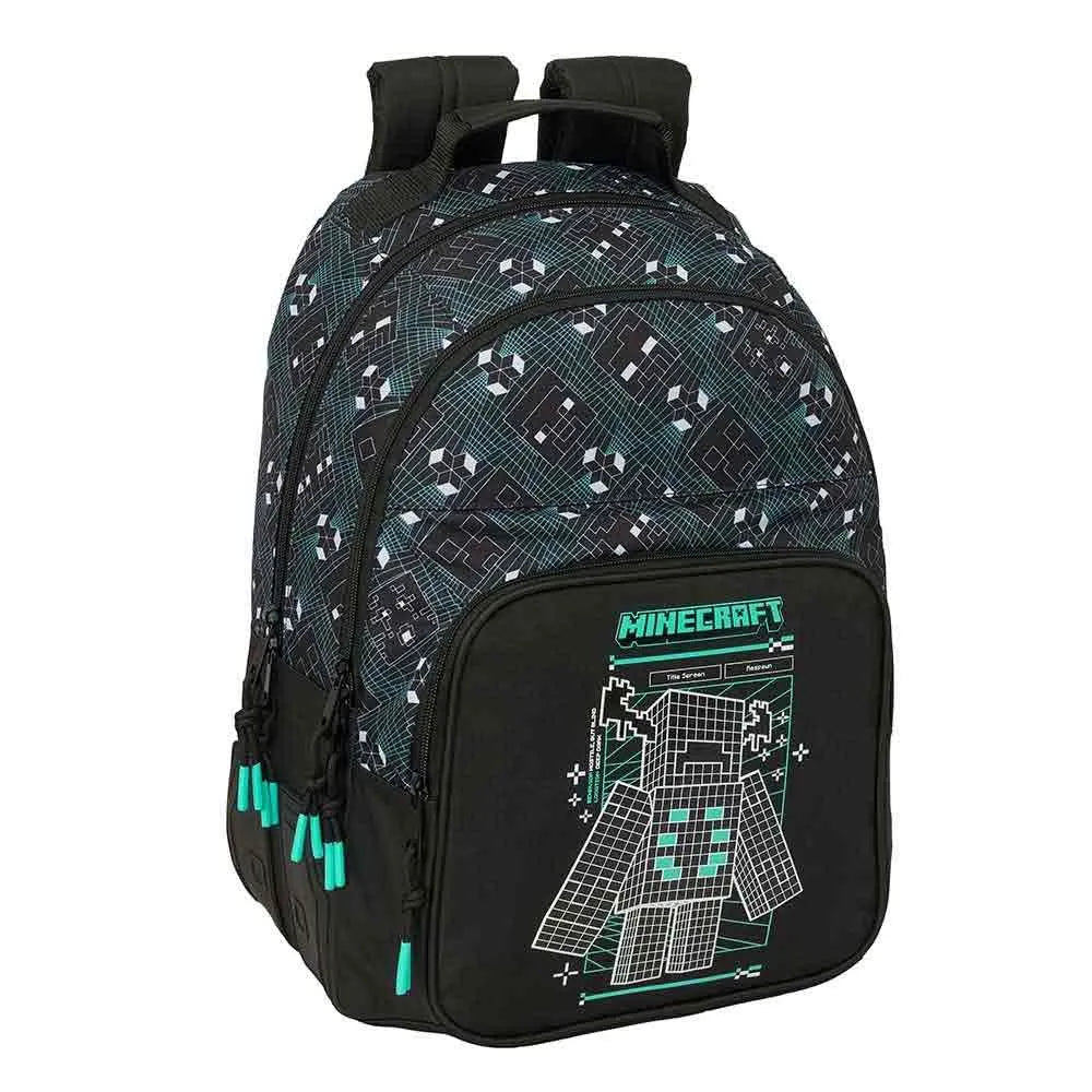 Safta Double Minecraft Screen 20L 32x15x42 cm backpack