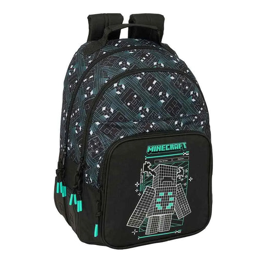 Safta Double Minecraft Screen 20L 32x15x42 cm backpack