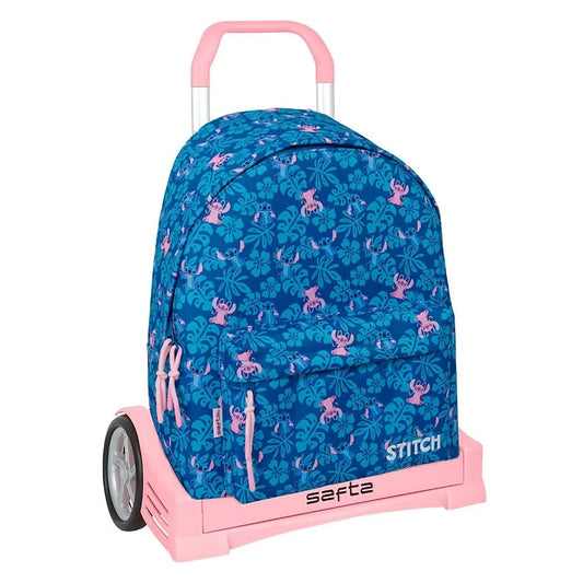 Safta Evolution Stitch Lio 20.79L Wheeled Backpack
