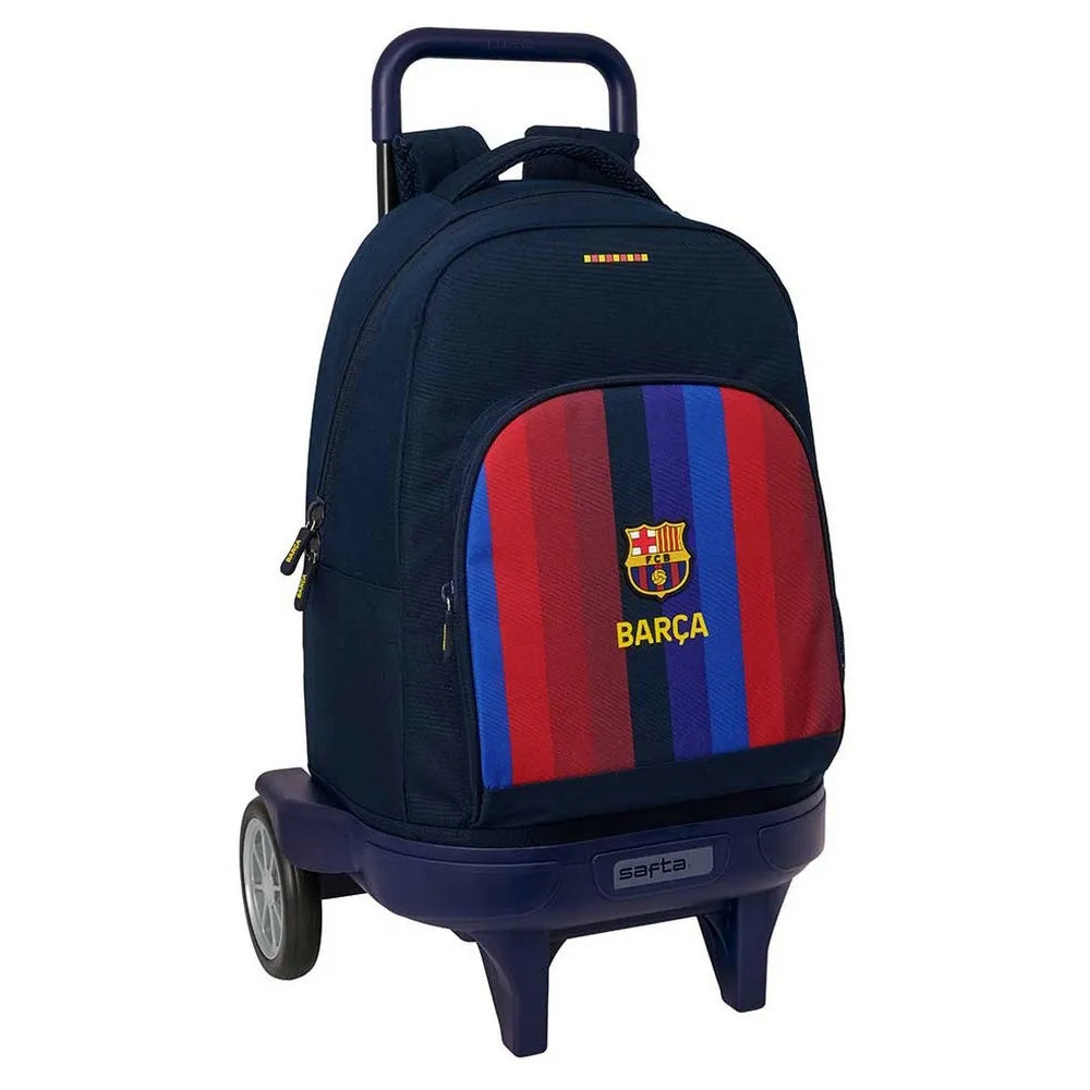 Safta FC Barcelona 26/27 33L Wheeled Backpack