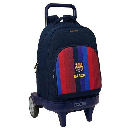 Safta FC Barcelona 26/27 33L Wheeled Backpack