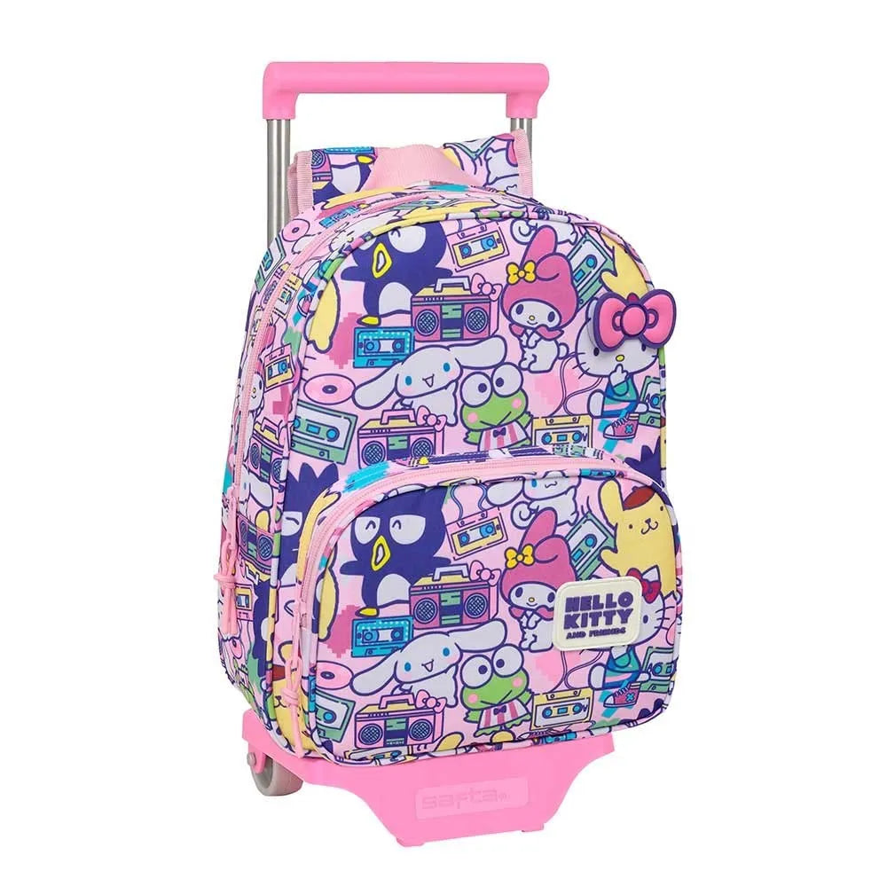 Safta Hello Kitty & Friends 10L Wheeled Backpack