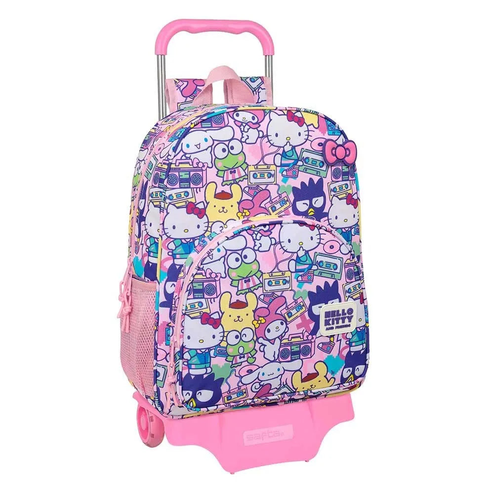 Safta Hello Kitty & Friends 21L Wheeled Backpack