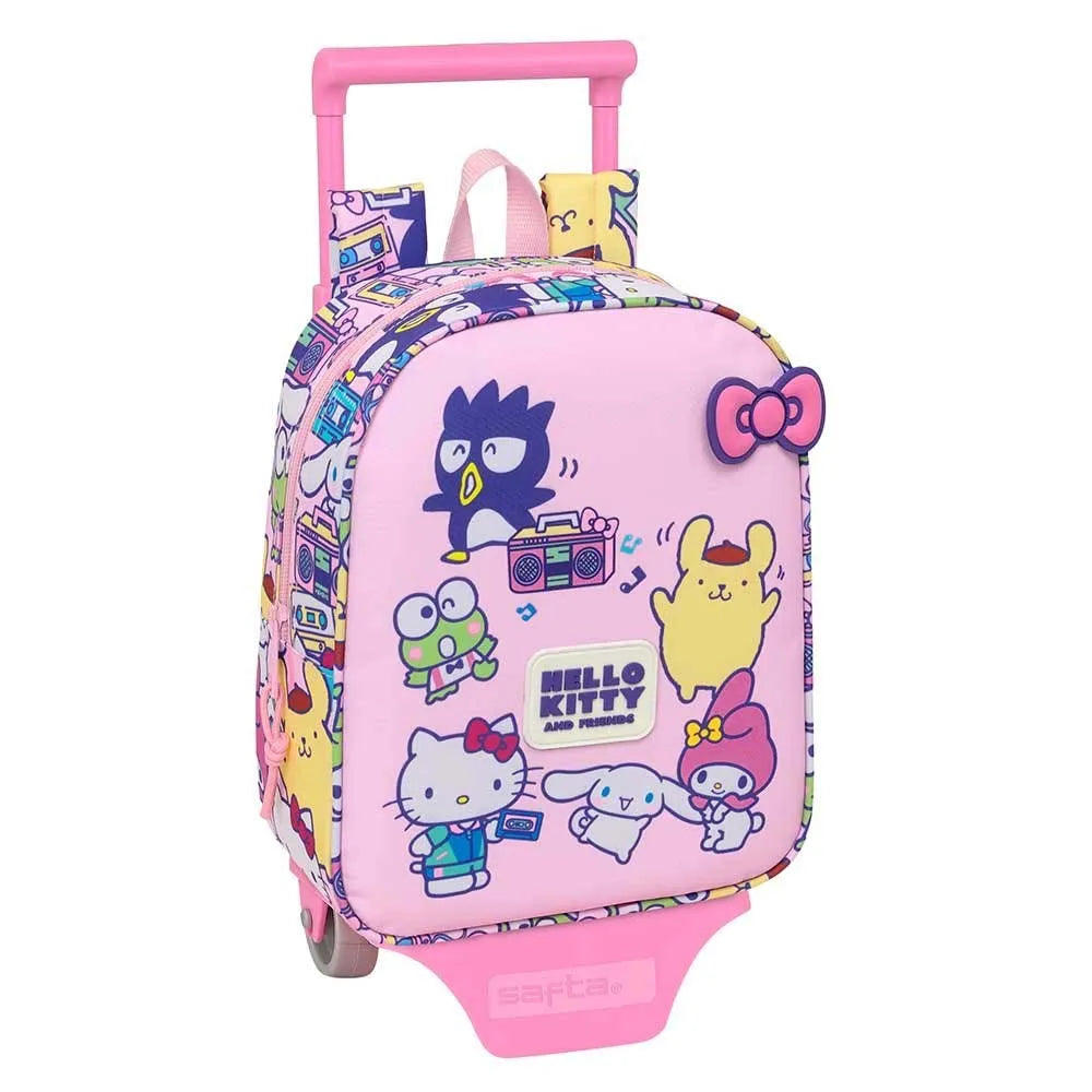 Safta Hello Kitty & Friends 6L Wheeled Backpack