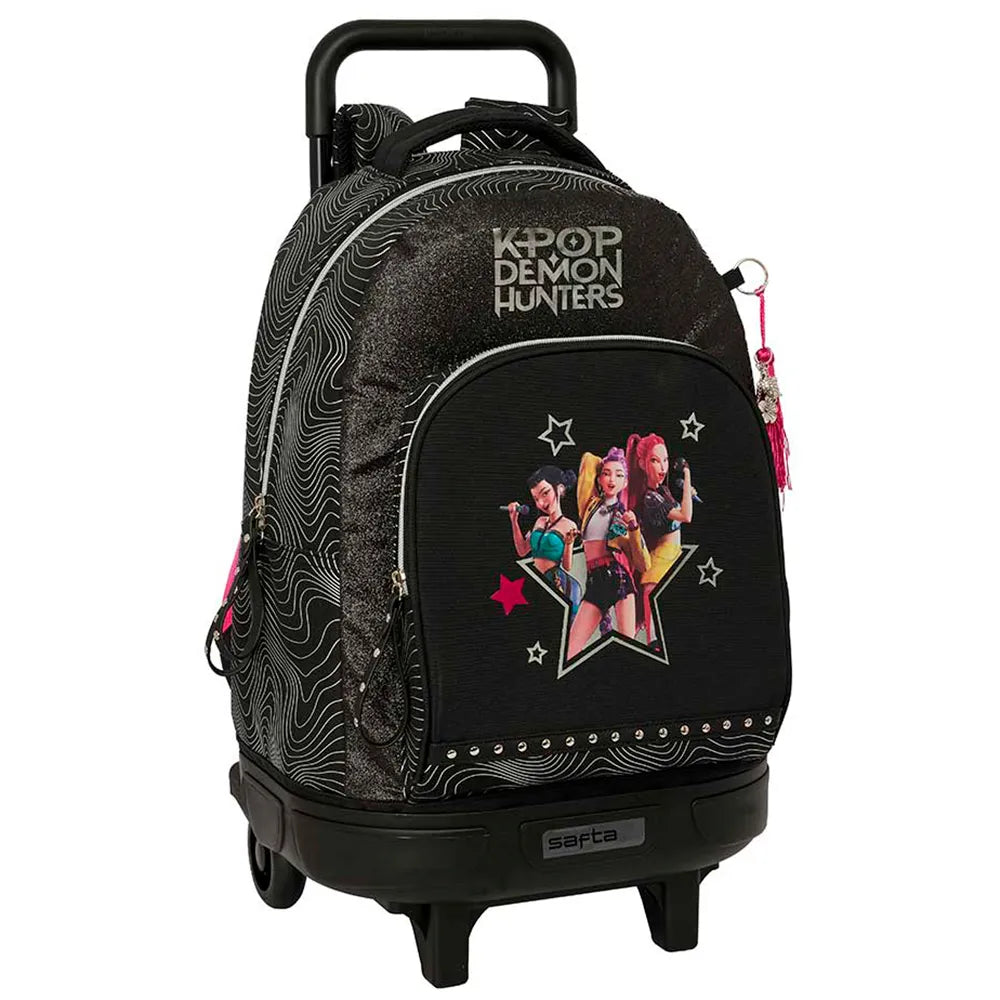 Safta K-Pop Demon Hunters Energy 33L Wheeled Backpack