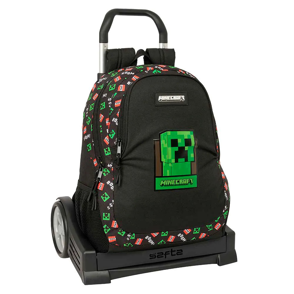 Safta Minecraft 22.5L 32x44x16 cm Wheeled Backpack