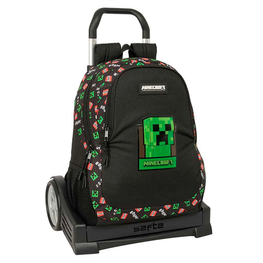 Safta Minecraft 22.5L 32x44x16 cm Wheeled Backpack