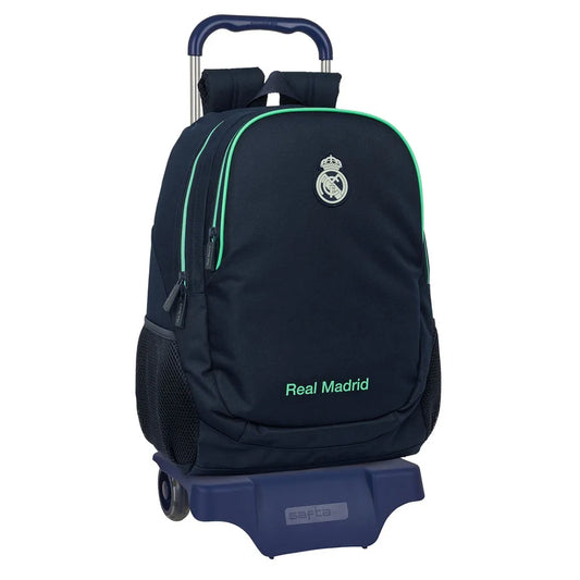 Safta Real Madrid 2nd Kit 25/26 20.1L 32x42x15 cm Wheeled Backpack