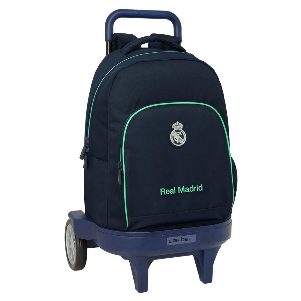 Safta Real Madrid 2nd Kit 25/26 Compact 33L 33x45x22 cm Wheeled Backpack