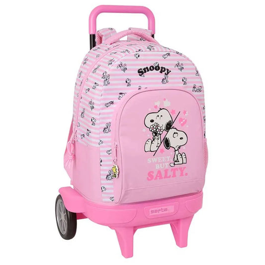 Safta Snoopy 33L Wheeled Backpack